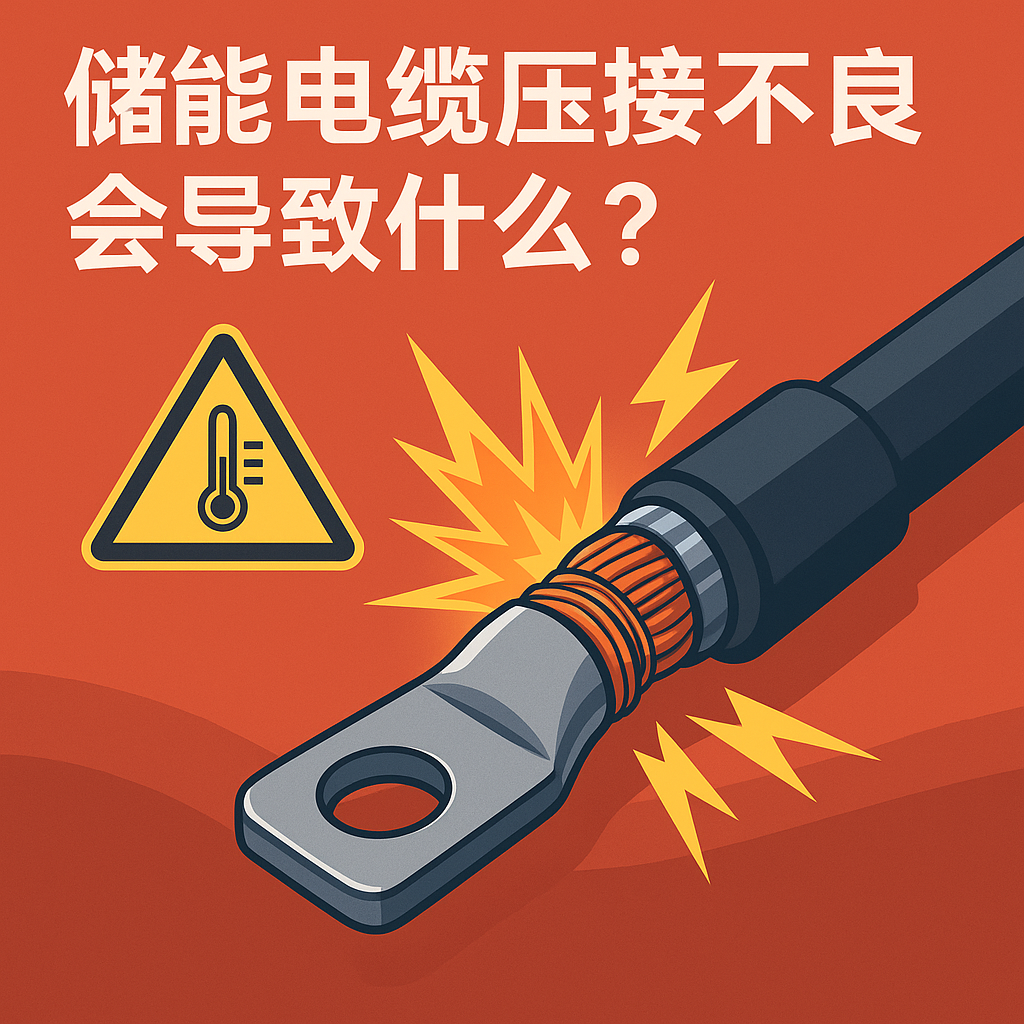 储能电缆压接不良会导致什么？？